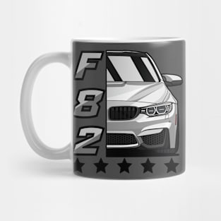 White M4 F82 Mug